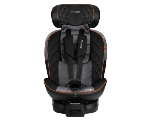 Автокрісло Nukido Prestige Line ISOFIX 0-36 кг, чорно-сіре Автокрісло Nukido Prestige Line ISOFIX 0-36 кг, чорно-сіре