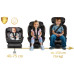 Автокрісло Nukido Prestige Line ISOFIX 0-36 кг, чорно-сіре