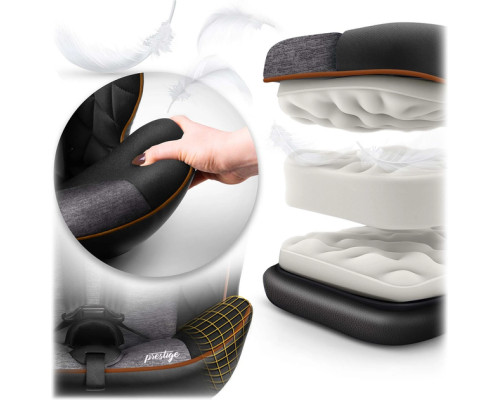 Автокрісло Nukido Prestige Line ISOFIX 0-36 кг, чорно-сіре Автокрісло Nukido Prestige Line ISOFIX 0-36 кг, чорно-сіре