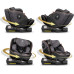 Автокрісло Nukido Prestige Line ISOFIX 0-36 кг, чорно-сіре
