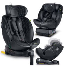 Автокрісло Nukido Aero Line ISOFIX 0-36 кг, чорне
