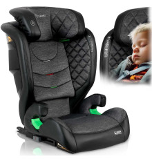 Автокрісло Nukido Louis ISOFIX 15-36 кг, чорно-сіре