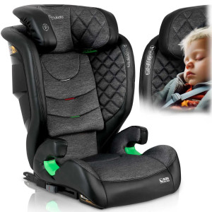 Автокрісло Nukido Louis ISOFIX 15-36 кг, чорно-сіре