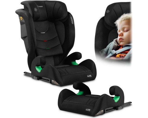 Автокрісло Nukido Louis Soft ISOFIX 15-36 кг, чорне