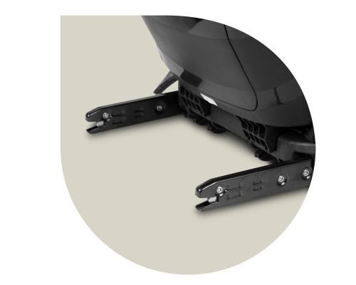 Автокрісло Nukido Louis Soft ISOFIX 15-36 кг, сіре