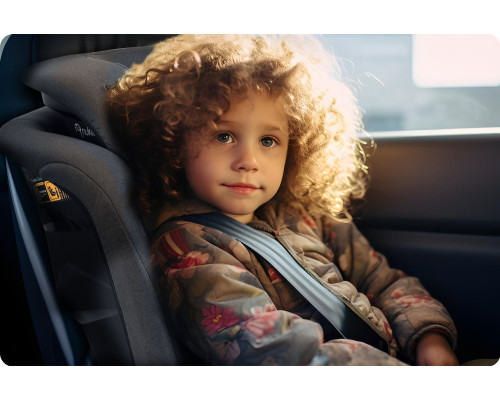 Автокрісло Nukido Louis Soft ISOFIX 15-36 кг, сіре