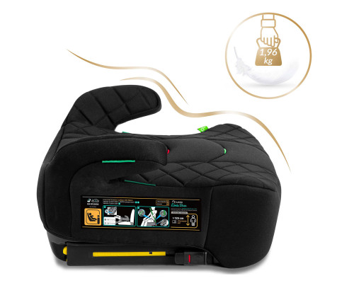 Бустер Nukido Louis ISOFIX 710200 125-150 см, чорний