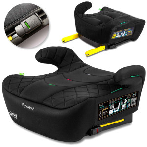 Бустер Nukido Louis ISOFIX 710200 125-150 см, чорний