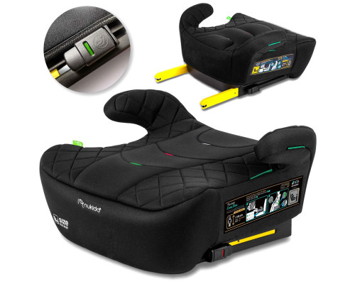 Бустер Nukido Louis ISOFIX 710200 125-150 см, чорний