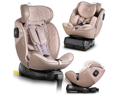 Автокрісло Nukido Aero Line ISOFIX 0-36 кг, бежеве