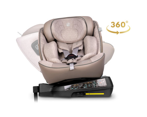 Автокрісло Nukido Aero Line ISOFIX 0-36 кг, бежеве