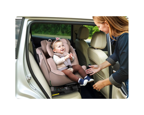 Автокрісло Nukido Aero Line ISOFIX 0-36 кг, бежеве