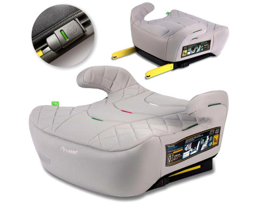 Бустер Nukido Louis ISOFIX 710202 22-36 кг, сірий