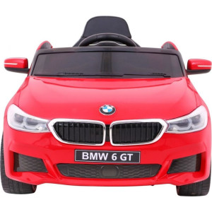 Дитяча акумуляторна машинка BMW 6 GT Червона