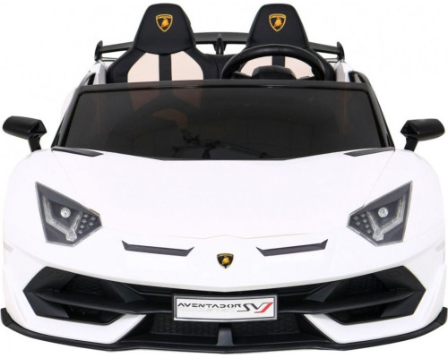 Дитяча акумуляторна машинка Lamborghini SVJ DRIFT Біла