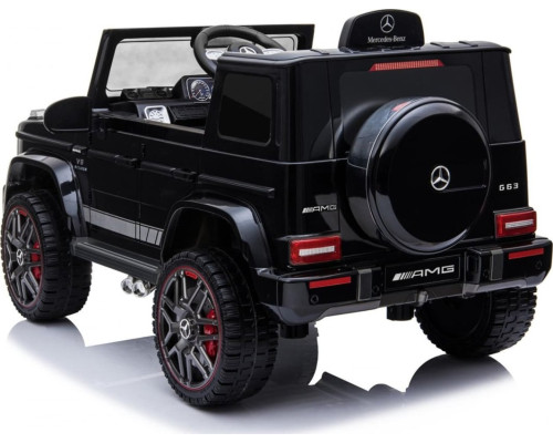 Дитяча акумуляторна машинка Mercedes AMG G63. Чорна Дитяча акумуляторна машинка Mercedes AMG G63. Чорна