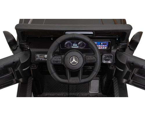 Дитяча акумуляторна машинка Mercedes AMG G63. Чорна Дитяча акумуляторна машинка Mercedes AMG G63. Чорна