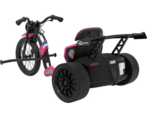 Дитяча акумуляторна машинка DRIFT BIKE 21 Рожева