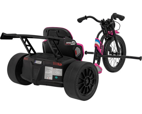 Дитяча акумуляторна машинка DRIFT BIKE 21 Рожева