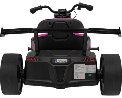 Дитяча акумуляторна машинка DRIFT BIKE 21 Рожева