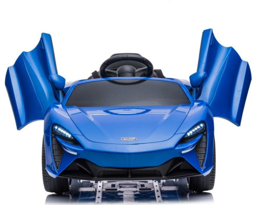 Дитяча акумуляторна машинка McLaren Artura на акумуляторі Синя