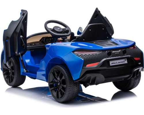 Дитяча акумуляторна машинка McLaren Artura на акумуляторі Синя