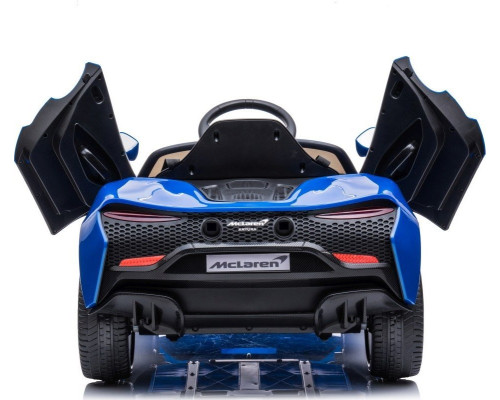 Дитяча акумуляторна машинка McLaren Artura на акумуляторі Синя