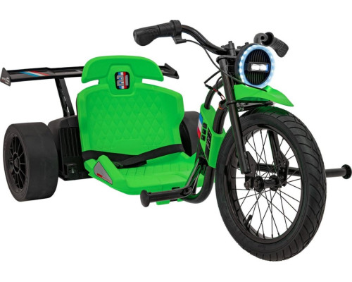 Дитяча акумуляторна машинка DRIFT BIKE 21 Зелена