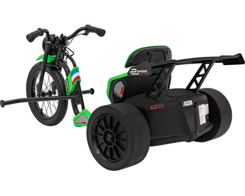 Дитяча акумуляторна машинка DRIFT BIKE 21 Зелена