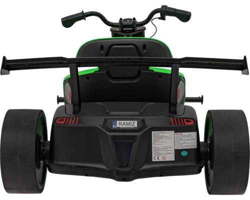 Дитяча акумуляторна машинка DRIFT BIKE 21 Зелена