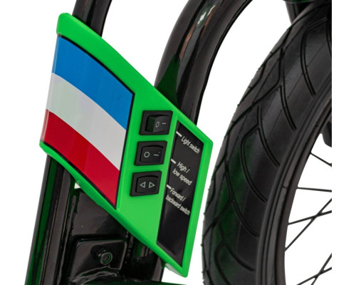Дитяча акумуляторна машинка DRIFT BIKE 21 Зелена