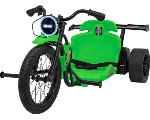 Дитяча акумуляторна машинка DRIFT BIKE 21 Зелена