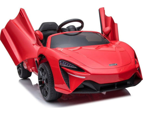 Дитяча акумуляторна машинка McLaren Artura Червона