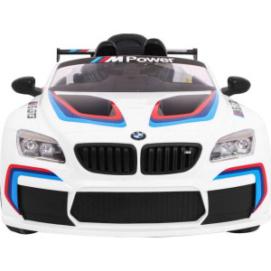 Дитяча акумуляторна машинка BMW M6 GT3 Біла