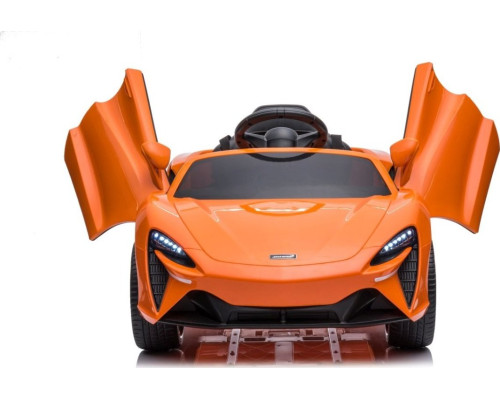 Дитяча акумуляторна машинка Дитячий McLaren Artura Помаранчева