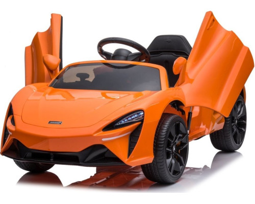 Дитяча акумуляторна машинка Дитячий McLaren Artura Помаранчева
