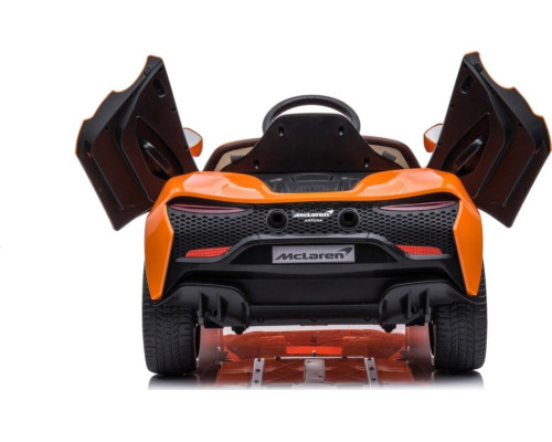 Дитяча акумуляторна машинка Дитячий McLaren Artura Помаранчева