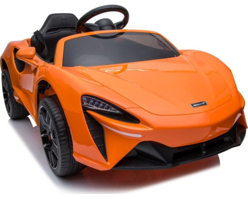 Дитяча акумуляторна машинка Дитячий McLaren Artura Помаранчева