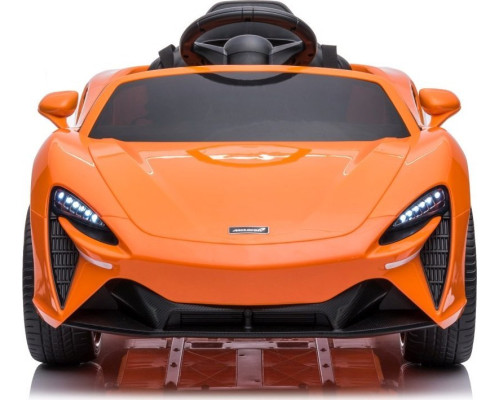 Дитяча акумуляторна машинка Дитячий McLaren Artura Помаранчева