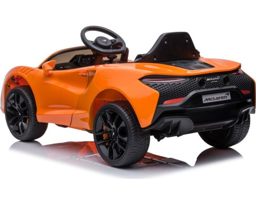 Дитяча акумуляторна машинка Дитячий McLaren Artura Помаранчева