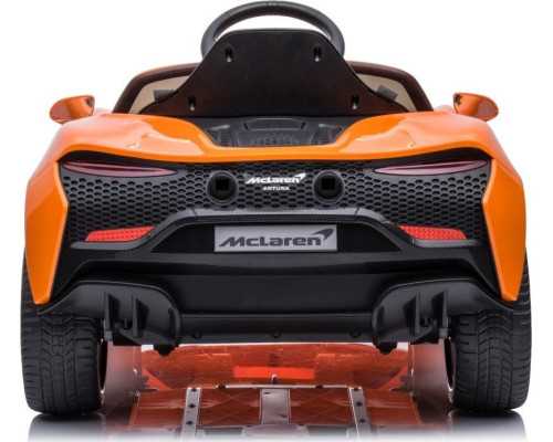 Дитяча акумуляторна машинка Дитячий McLaren Artura Помаранчева