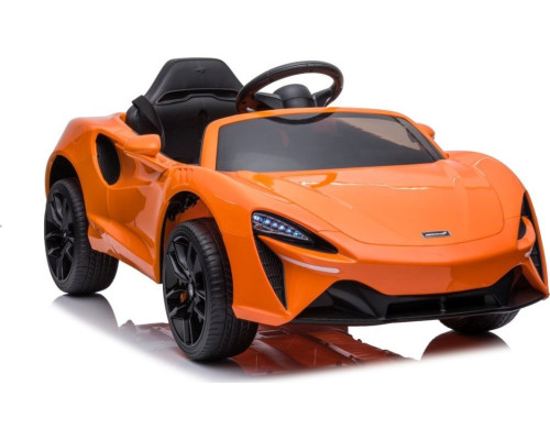 Дитяча акумуляторна машинка Дитячий McLaren Artura Помаранчева