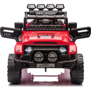 Дитячий акумуляторний позашляховик CLIMBER Червоний
