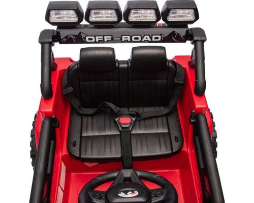 Дитячий акумуляторний позашляховик CLIMBER Червоний