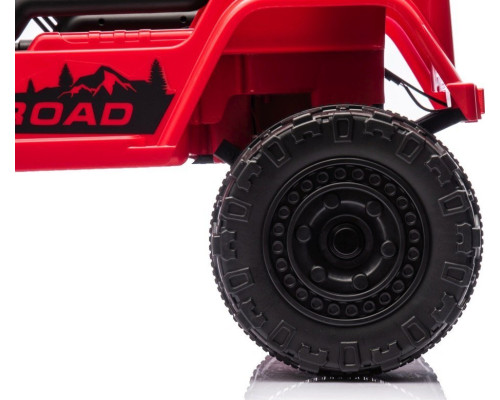 Дитячий акумуляторний позашляховик CLIMBER Червоний