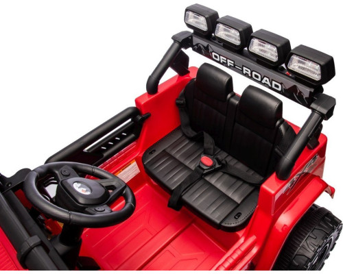 Дитячий акумуляторний позашляховик CLIMBER Червоний