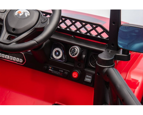 Дитячий акумуляторний позашляховик CLIMBER Червоний