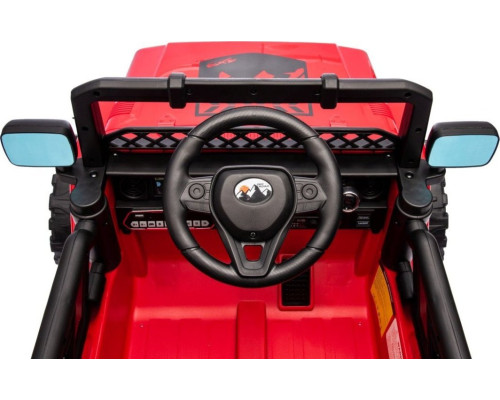 Дитячий акумуляторний позашляховик CLIMBER Червоний