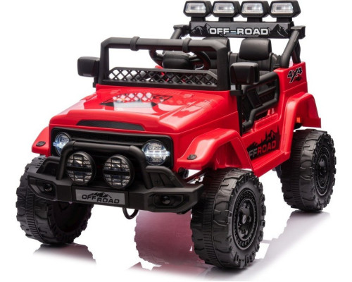 Дитячий акумуляторний позашляховик CLIMBER Червоний