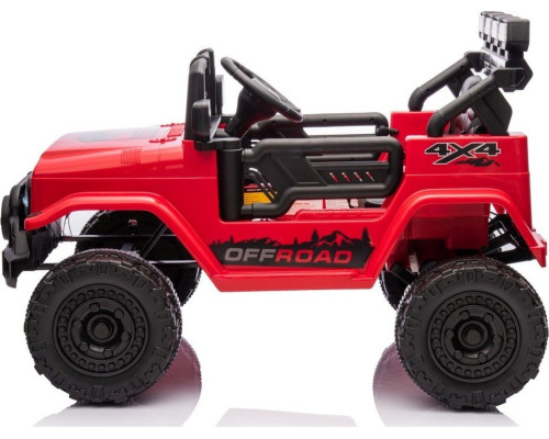 Дитячий акумуляторний позашляховик CLIMBER Червоний